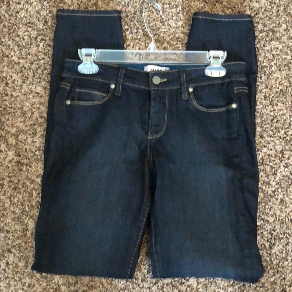 PAIGE skyline skinny blue jeans size 27